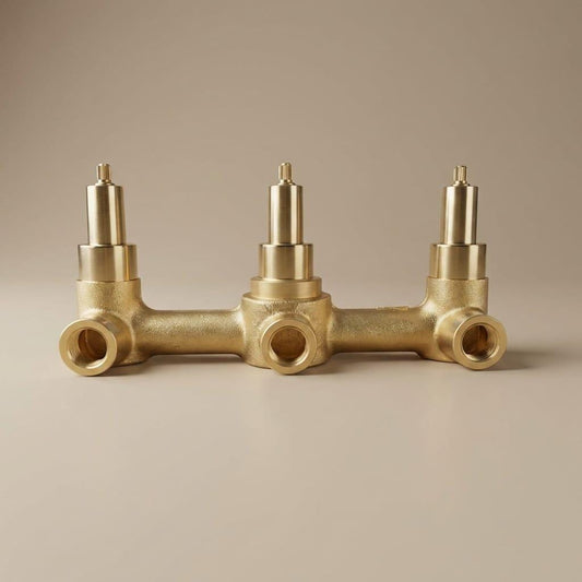 Solid Brass Concealed Shower Valve Mixer – detail view