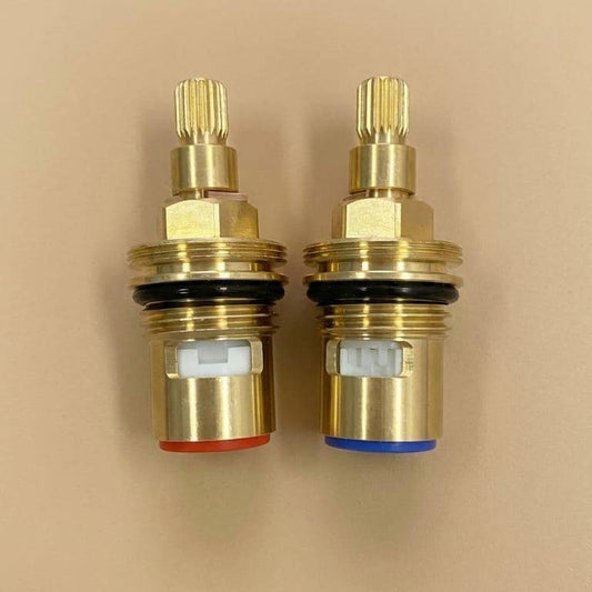 Unlacquered Brass Faucet Cartridge Replacement – detail view