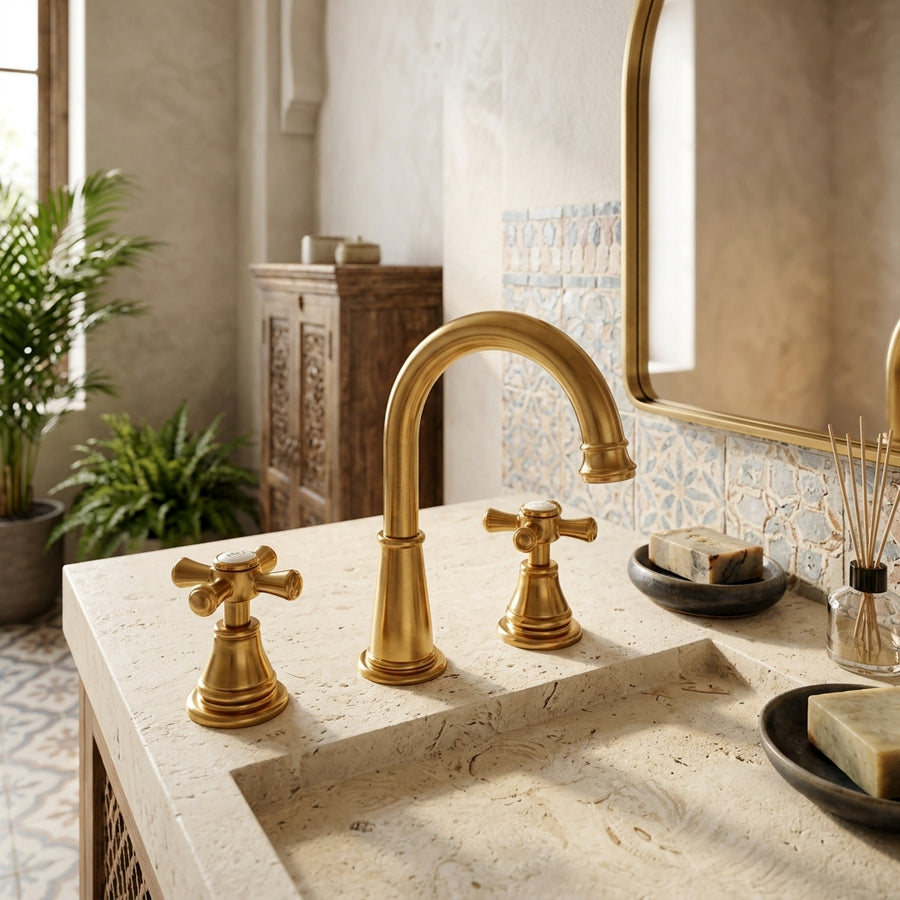 BATHROOM FAUCETS, WIDESPREAD & WALL-MOUNT FIXTURES