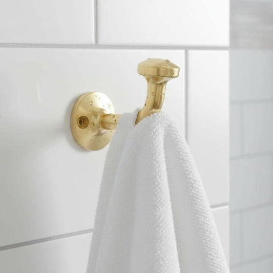 Unlacquered Brass Wall Hook