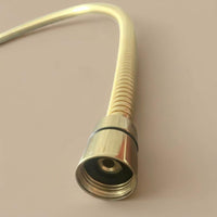 Brass Shower Hose Replacement, 57 Inch Gold Flexible Bathroom Handheld