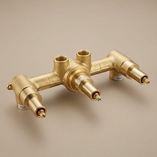 Solid Brass Concealed Shower Valve Mixer
