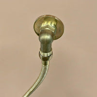 Solid Brass Shower Outlet Elbow, Wall Mounted Water Supply Connector, Bathroom Hose Fitting