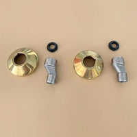 Stainless Steel Shower Thread Reducer Male to Male Adapter Fitting