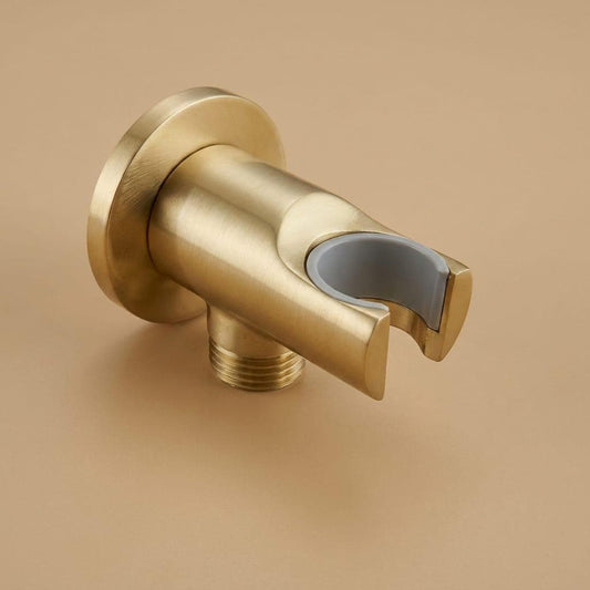 Unlacquered Brass Shower Head Holder