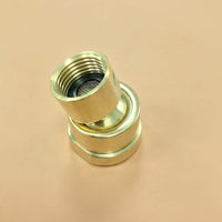 Adjustable Shower Head Adapter, Brass Swivel Connector, Angle Arm Adapter, Bathroom Extension Fitting