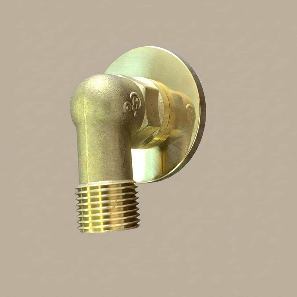 Solid Brass Shower Outlet Elbow, Bathroom Hose Fitting
