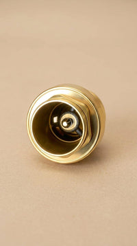 Unlacquered Brass Drain Pop Up Stopper, Gold Vessel Sink Drain, Bathroom Overflow Basin Waste