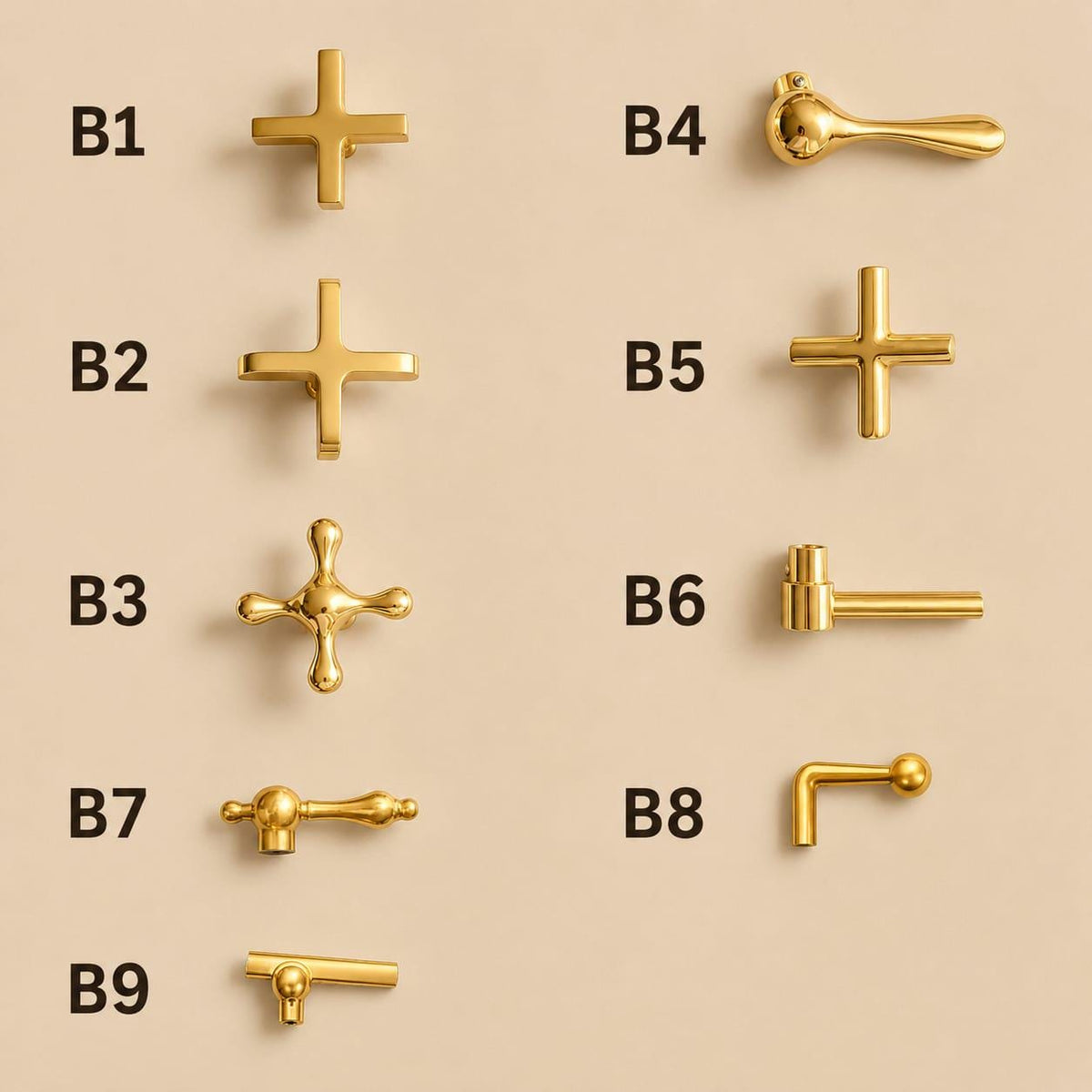 Unlacquered Brass Freestanding Tub Filler Faucet – detail view